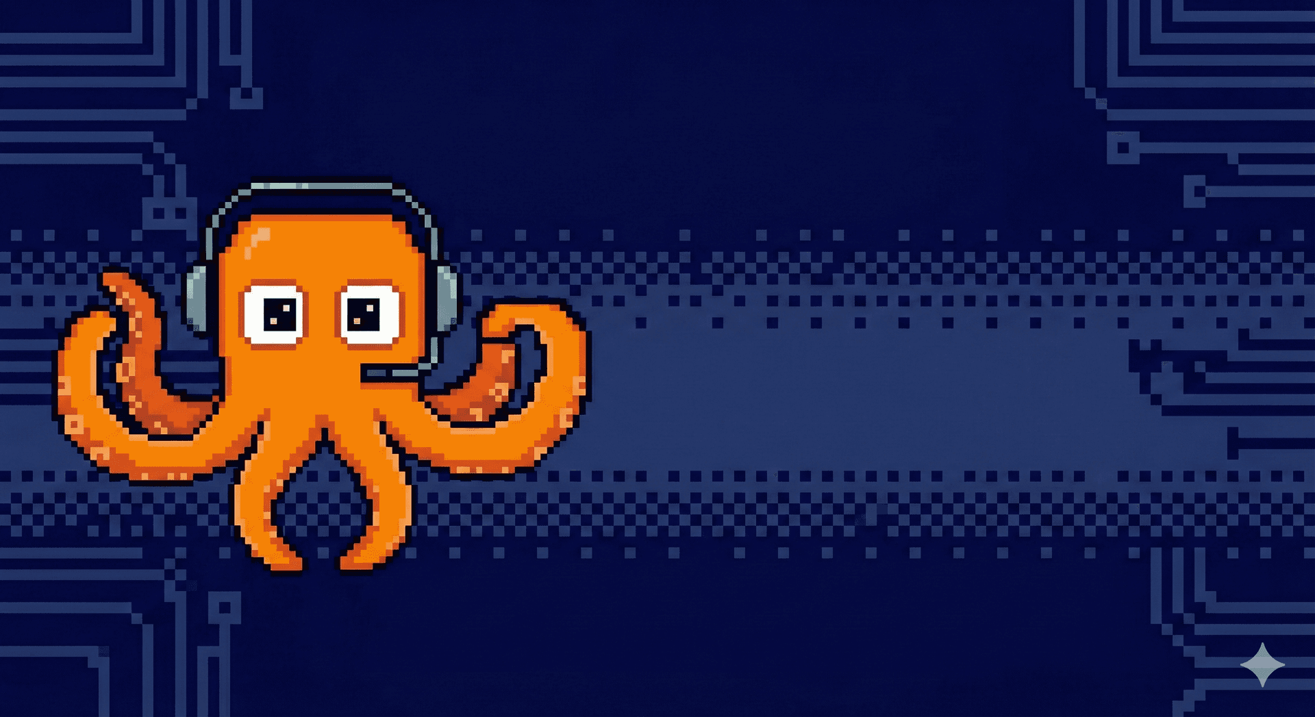 Mascote da Triplo em ambiente digital, representando a preparação de sites para IA