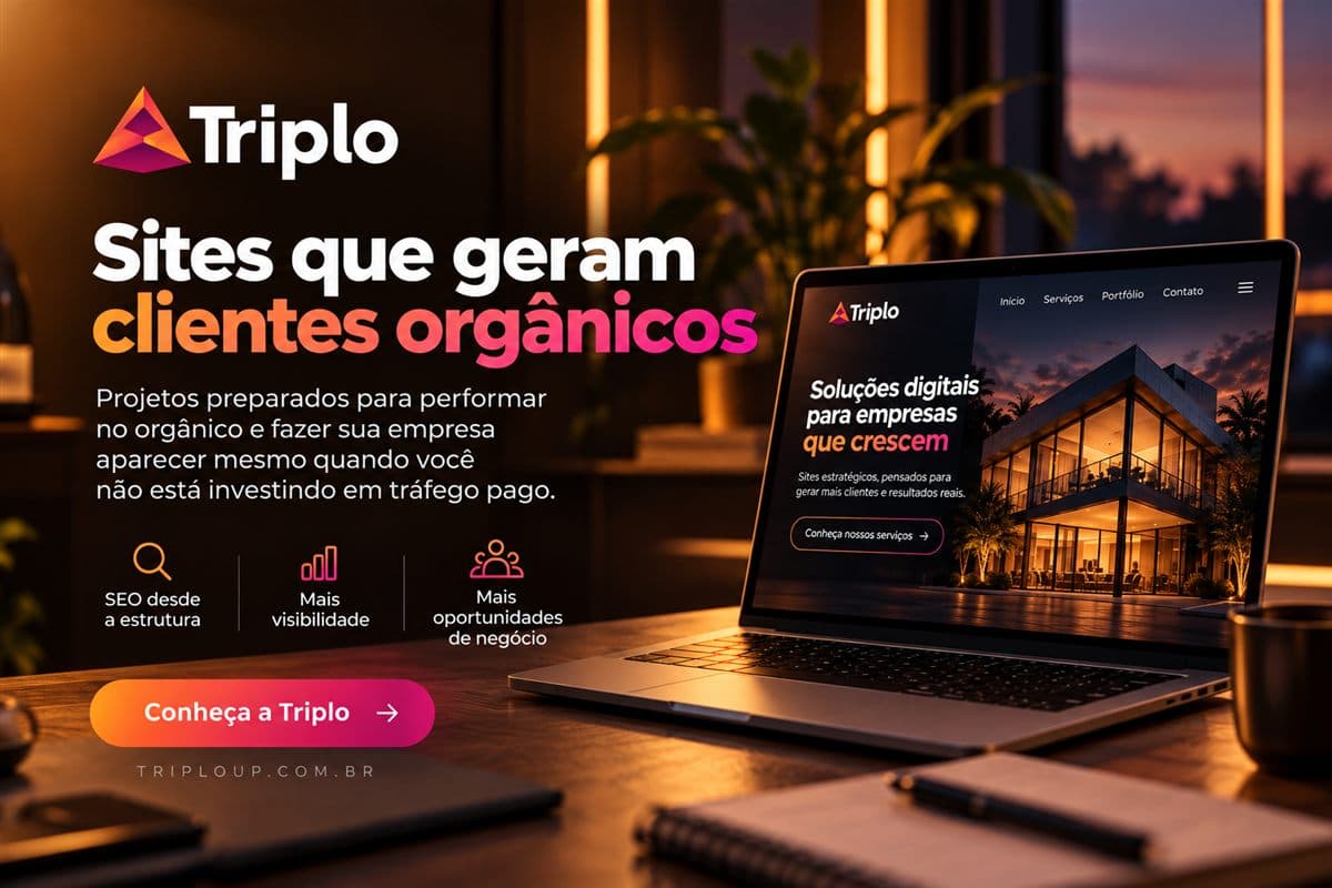 Estratégia da Triplo para conquistar clientes orgânicos por meio da Pesquisa Google